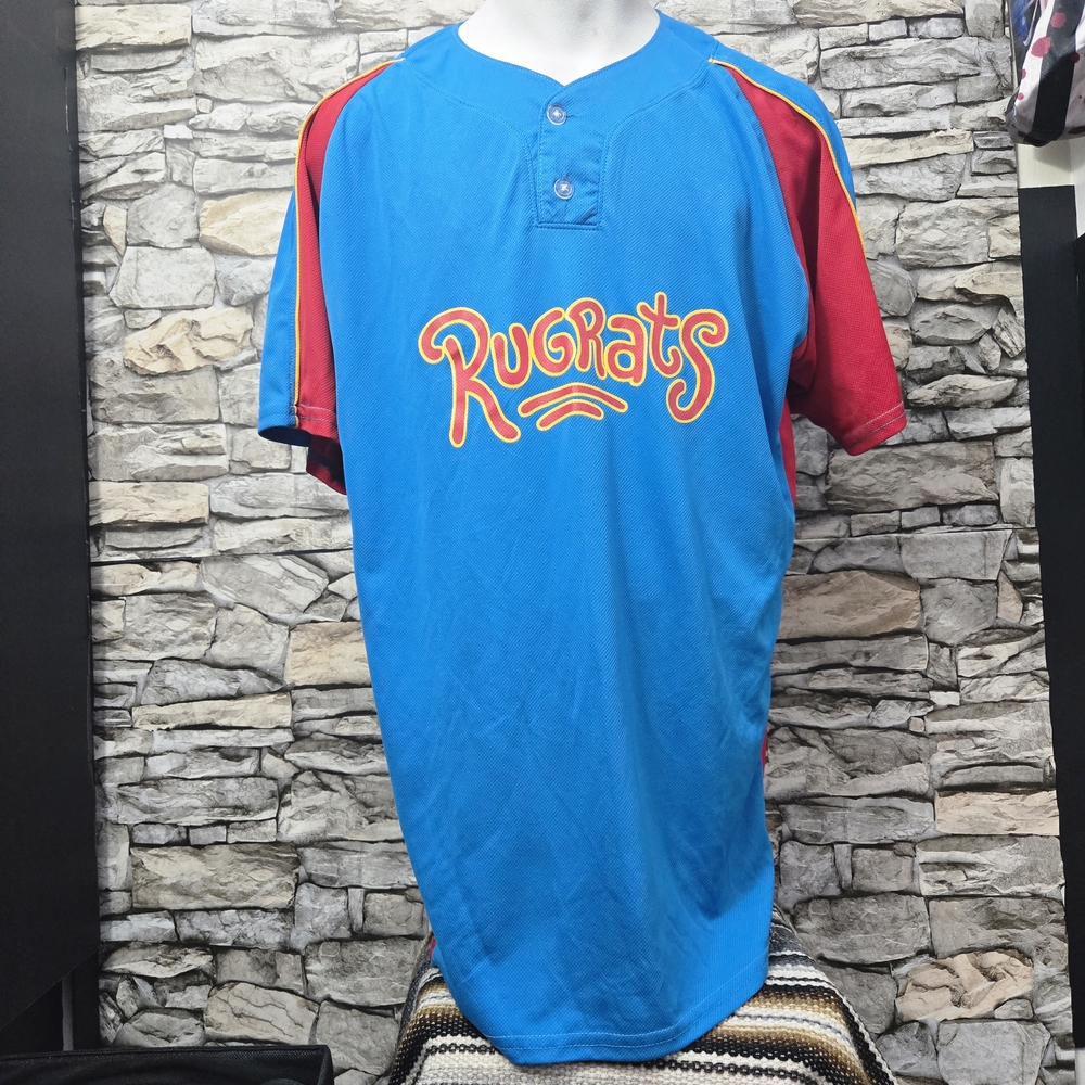 Vibrant Rugrats Blue and Red Jersey